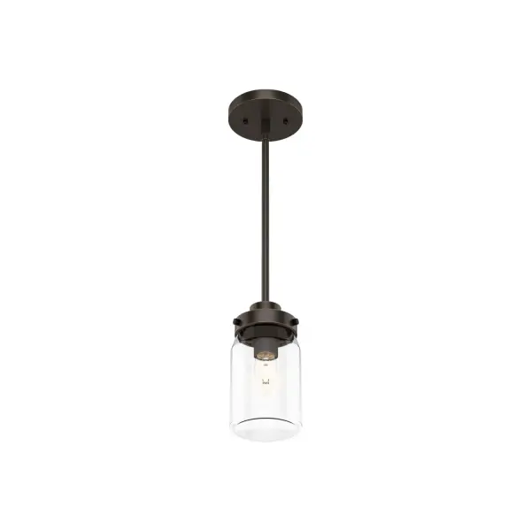 Devon Park One Light Pendant in Onyx Bengal - Image 15