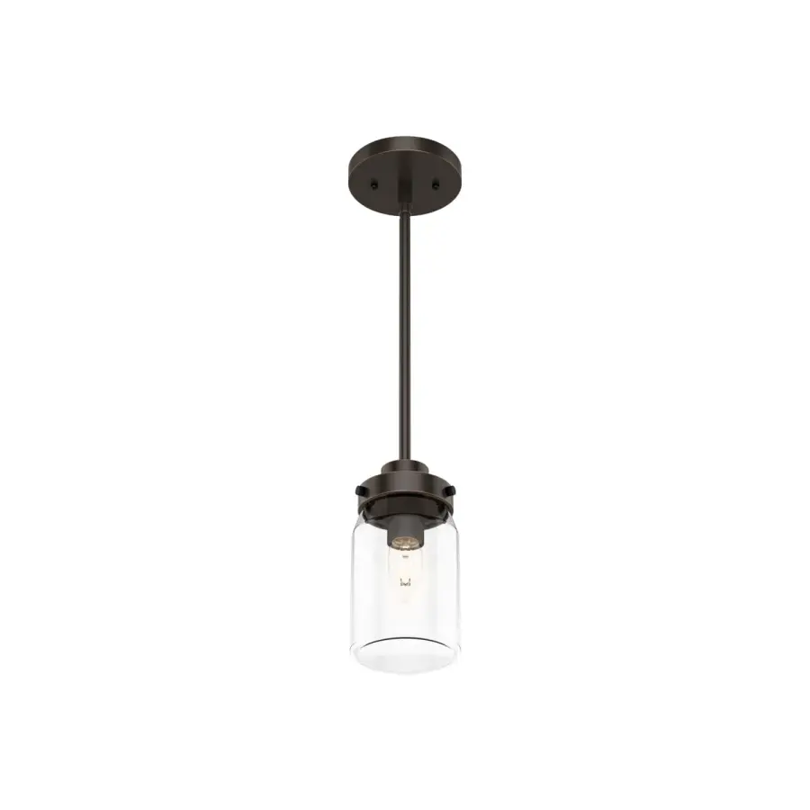 Devon Park One Light Pendant in Onyx Bengal - Image 15