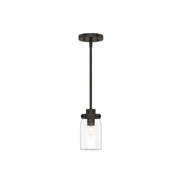 Devon Park One Light Pendant in Onyx Bengal - Image 17