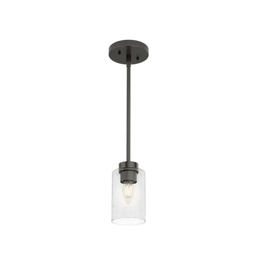 Hartland One Light Mini Pendant in Noble Bronze - Image 1