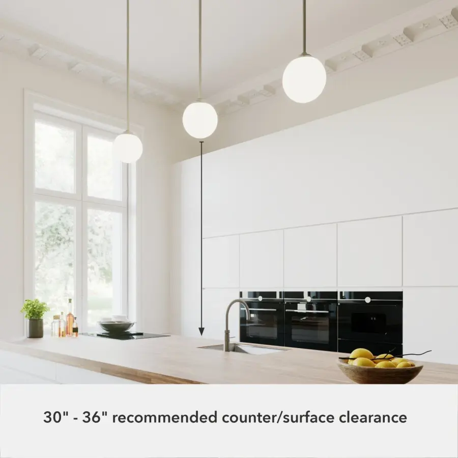 Hepburn One Light Pendant in Matte Black - Image 13