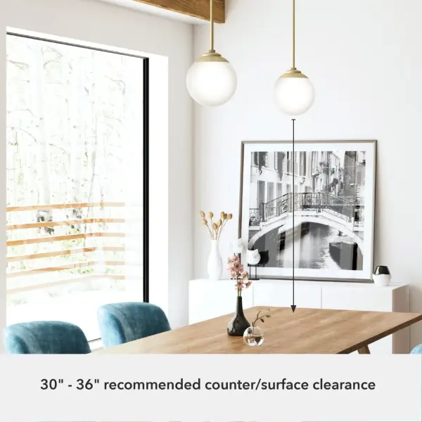 Hepburn One Light Pendant in Matte Black - Image 15