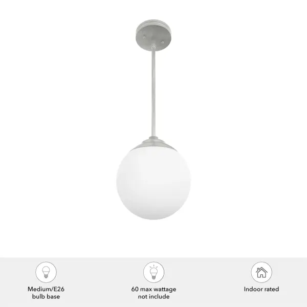 Hepburn One Light Pendant in Matte Black - Image 7