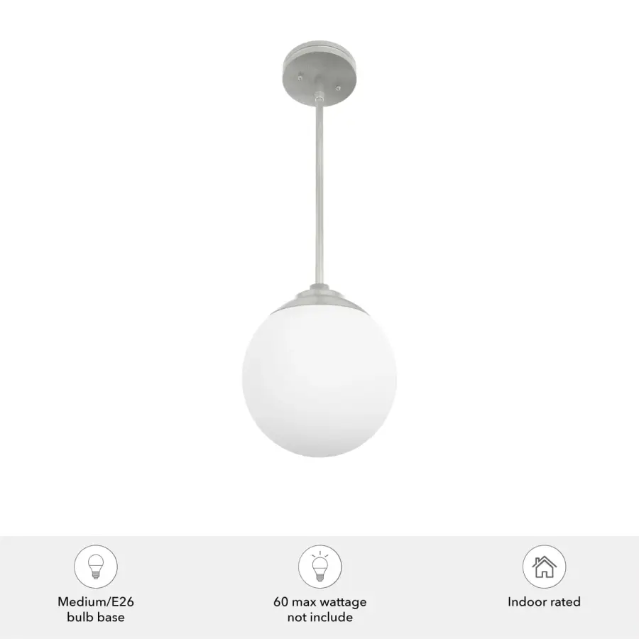 Hepburn One Light Pendant in Matte Black - Image 7