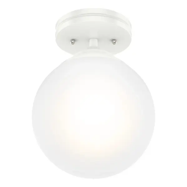 Hepburn One Light Flush Mount in Matte Black - Image 20