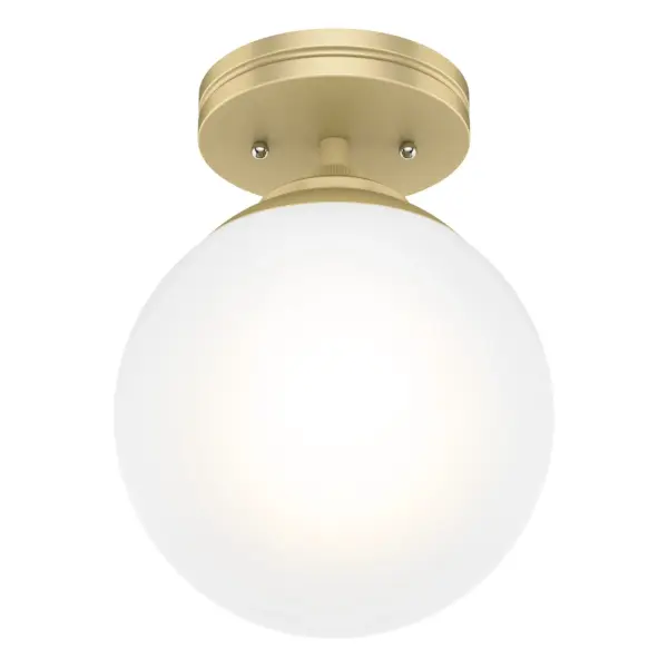 Hepburn One Light Flush Mount in Matte Black - Image 21
