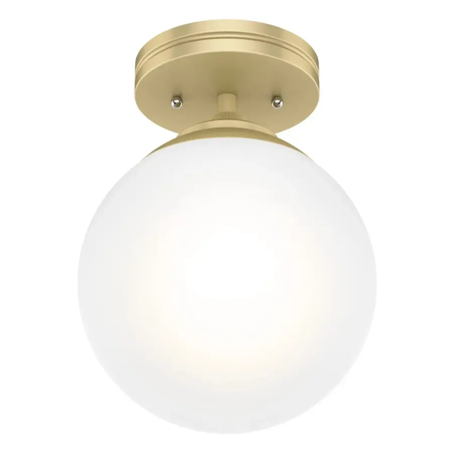 Hepburn One Light Flush Mount in Matte Black - Image 21
