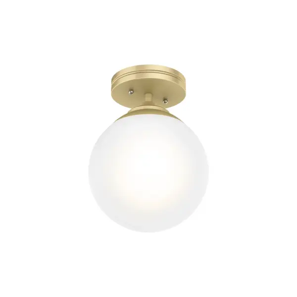 Hepburn One Light Flush Mount in Matte Black - Image 22
