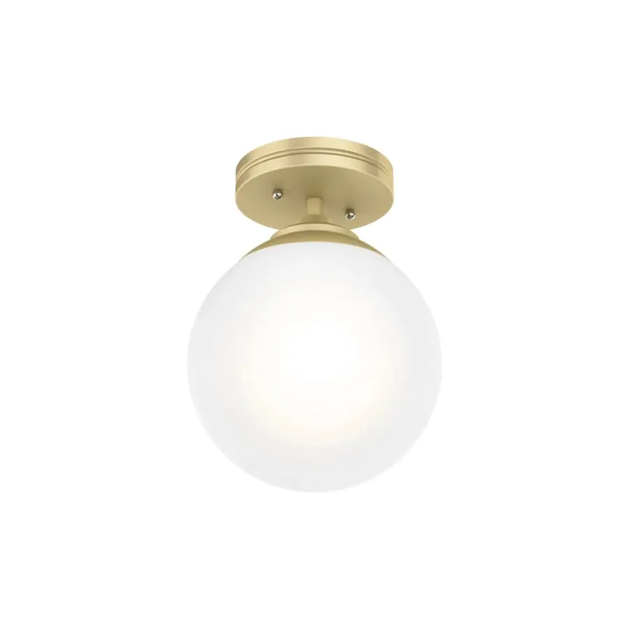 Hepburn One Light Flush Mount in Matte Black - Image 22