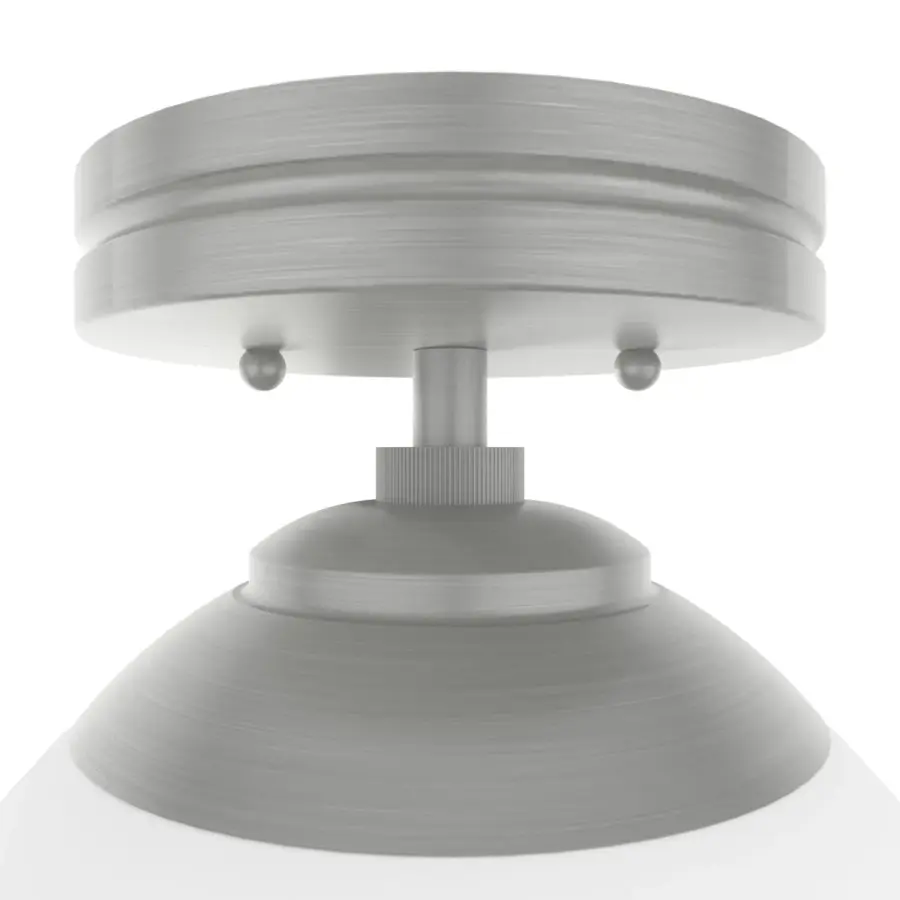 Hepburn One Light Flush Mount in Matte Black - Image 23