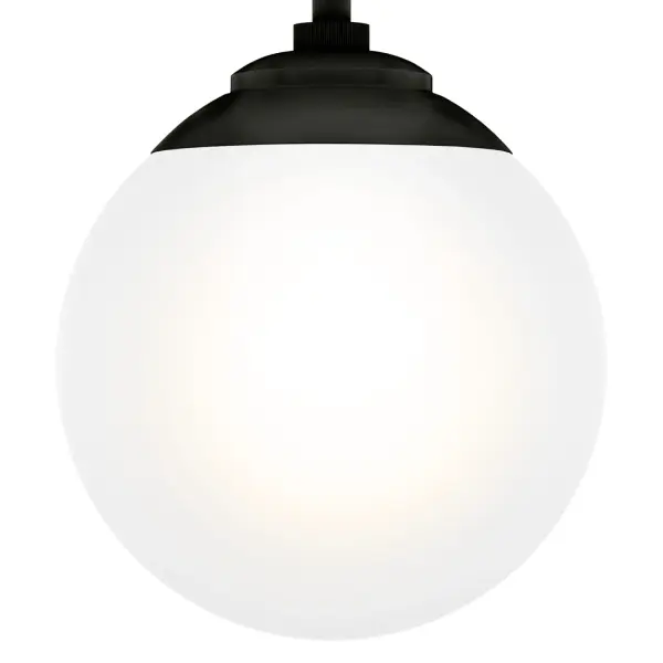 Hepburn One Light Flush Mount in Matte Black - Image 28