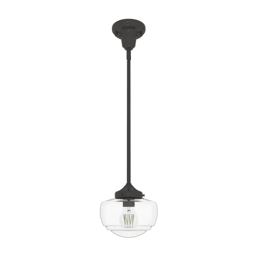 Saddle Creek One Light Pendant in Brushed Nickel - Image 12