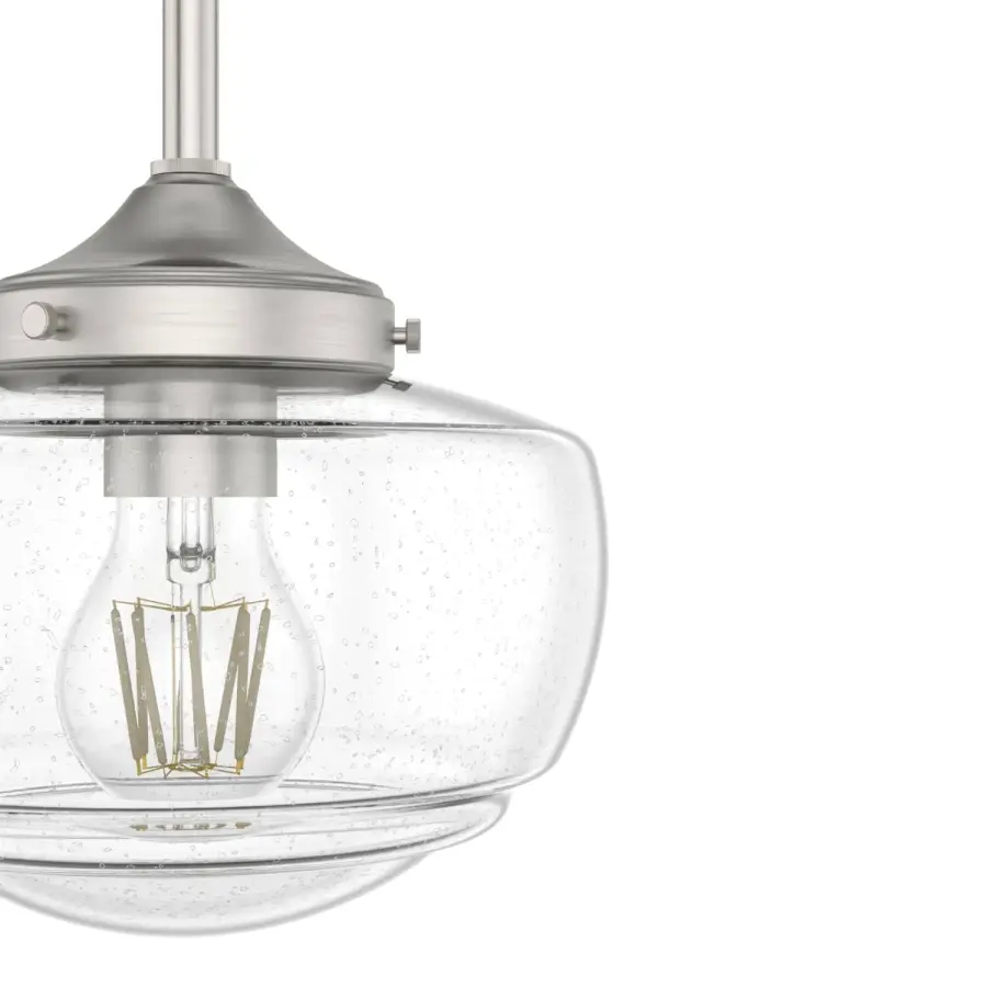 Saddle Creek One Light Pendant in Brushed Nickel - Image 17