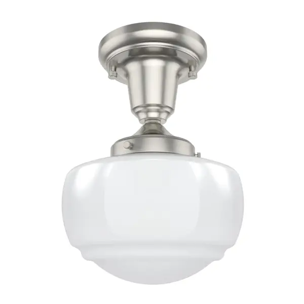 Saddle Creek One Light Pendant in Brushed Nickel - Image 14