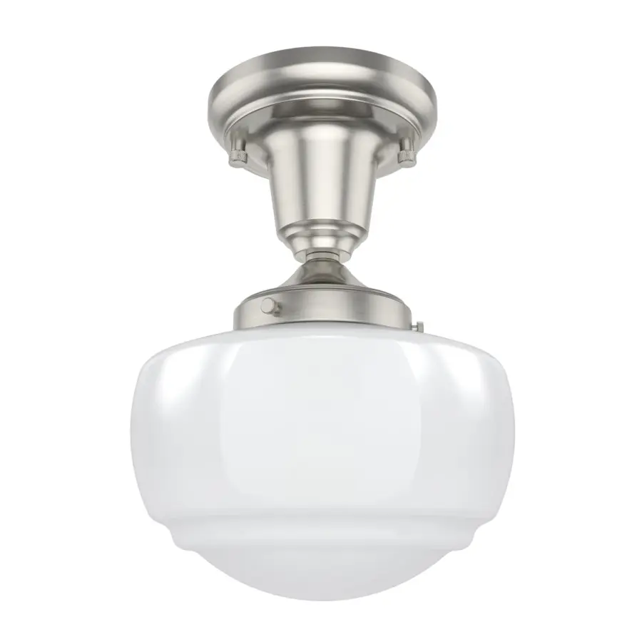 Saddle Creek One Light Pendant in Brushed Nickel - Image 14