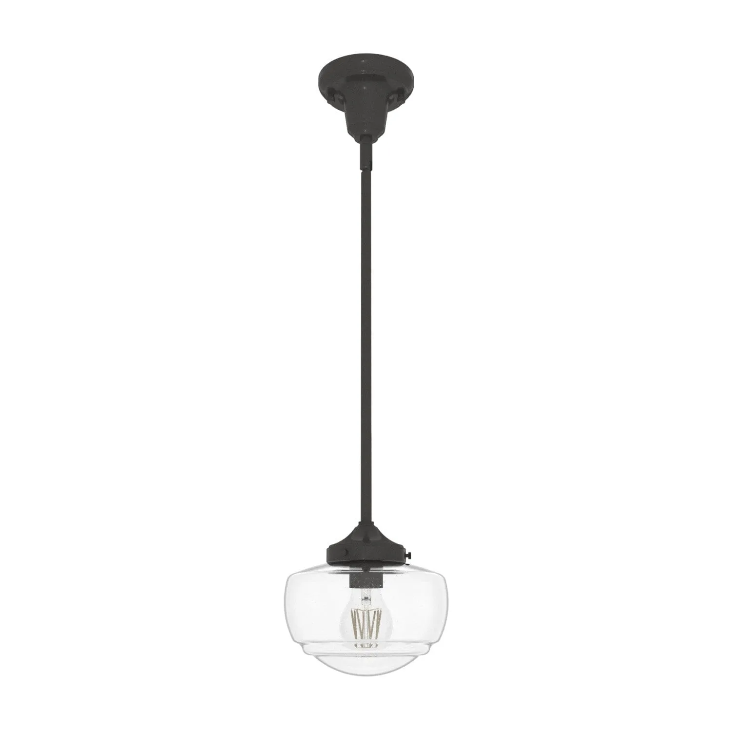 Saddle Creek One Light Pendant in Noble Bronze