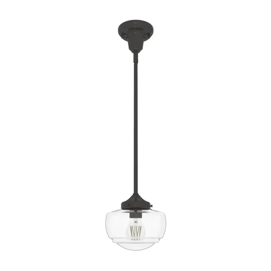Saddle Creek One Light Pendant in Noble Bronze - Image 1