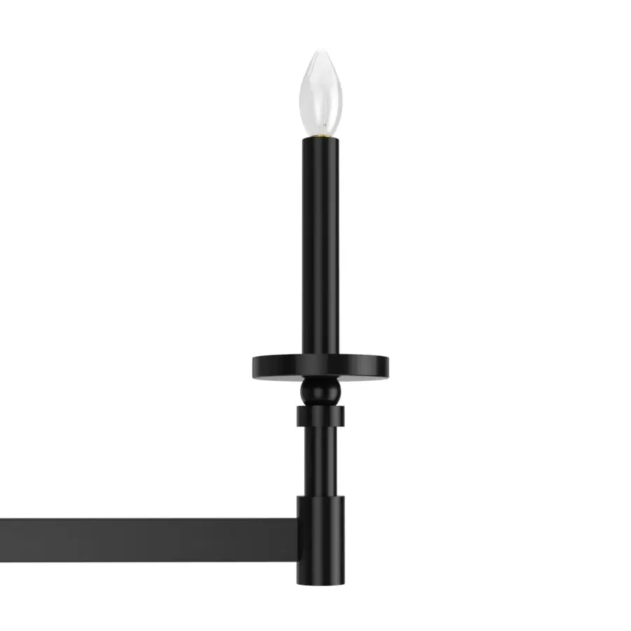 Briargrove 7-Light Linear Chandelier in Matte Black - Image 10