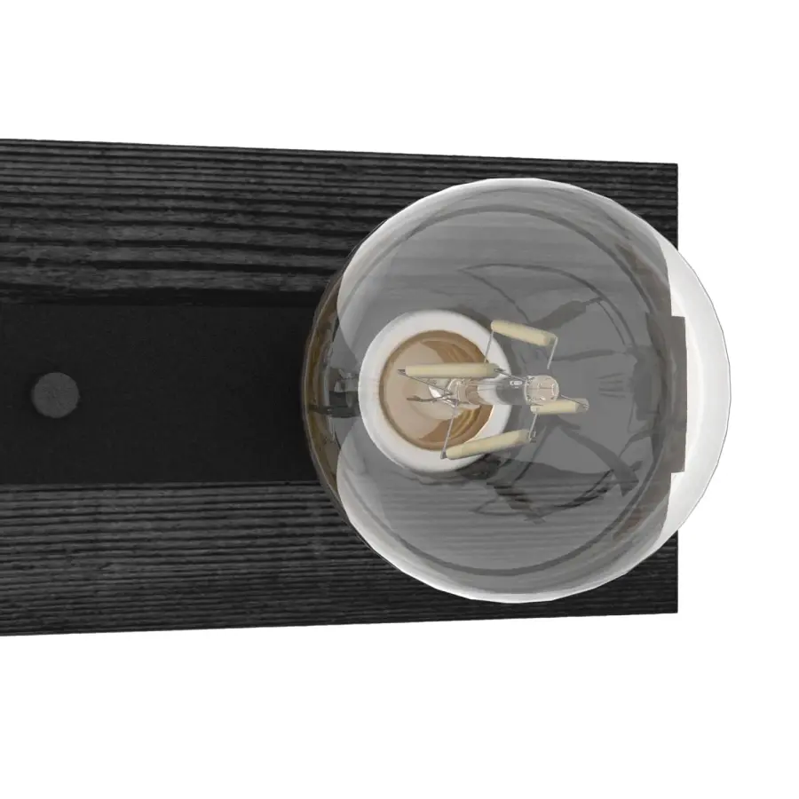 Donelson 3-Light Bathroom Vanity in Natural Black Iron - Image 8