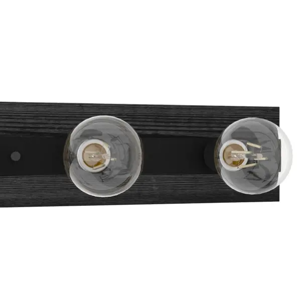 Donelson 5-Light Bathroom Vanity in Natural Black Iron - Image 8