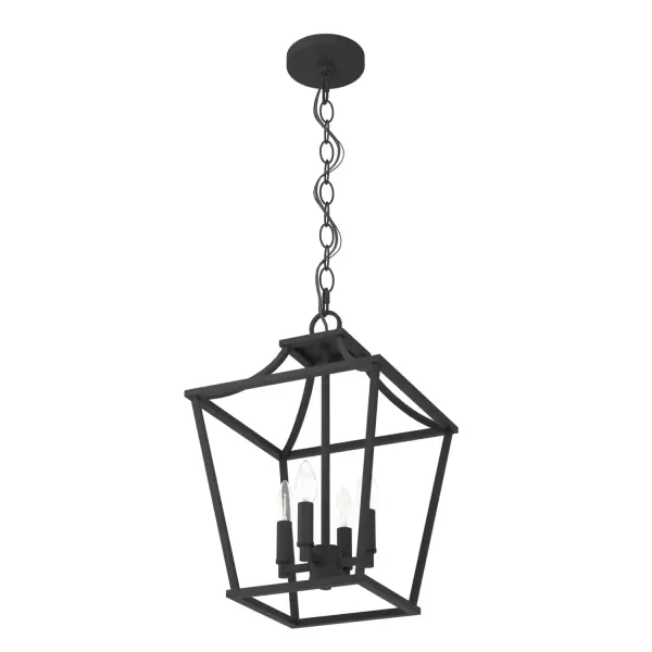 Laurel Ridge Four Light Pendant in Natural Black Iron - Image 21