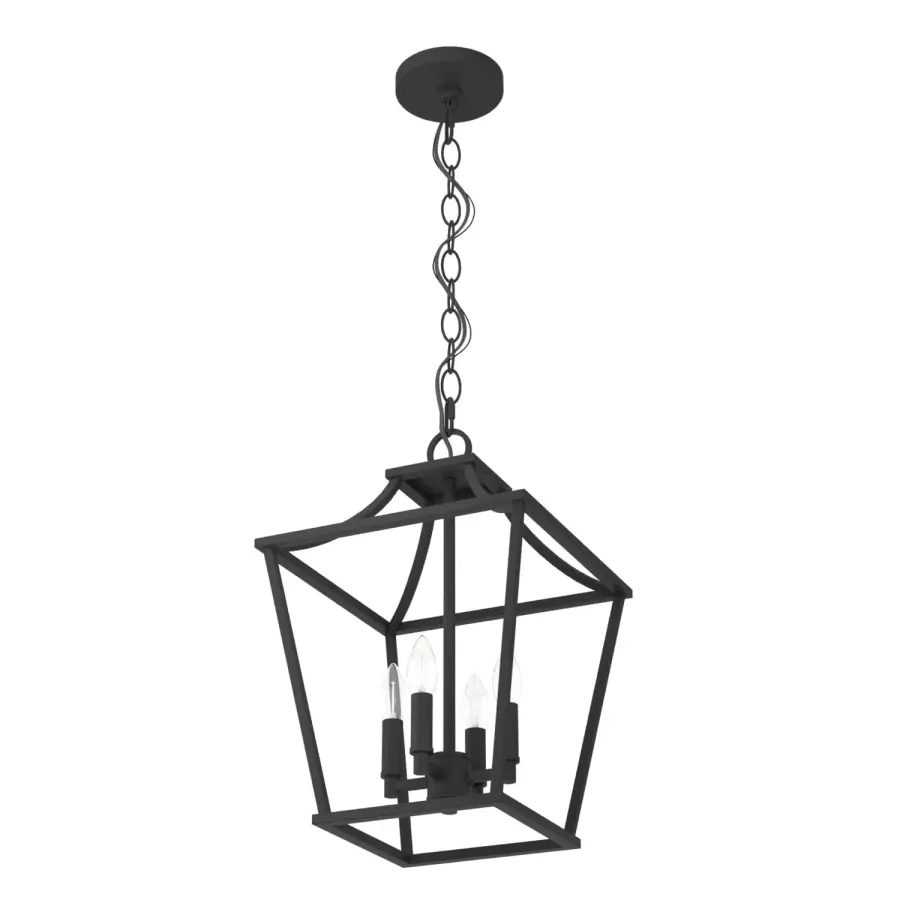 Laurel Ridge Four Light Pendant in Natural Black Iron - Image 21