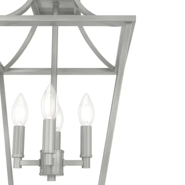Laurel Ridge Four Light Pendant in Natural Black Iron - Image 26