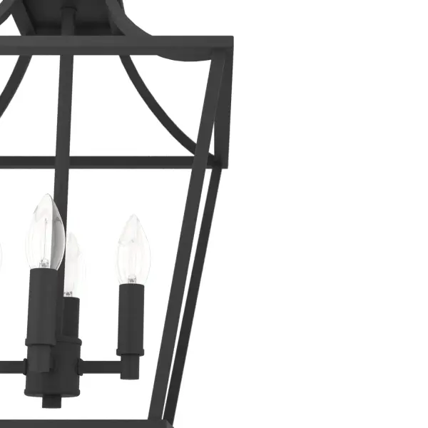 Laurel Ridge Four Light Pendant in Natural Black Iron - Image 27
