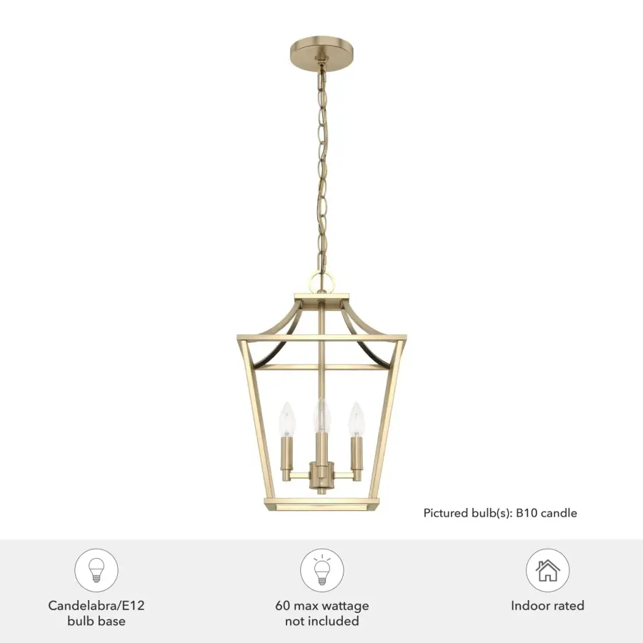 Laurel Ridge Four Light Pendant in Natural Black Iron - Image 7
