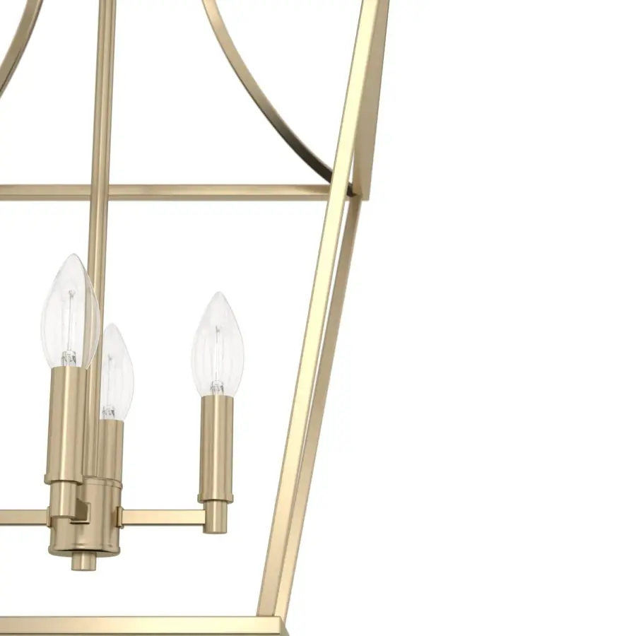 Laurel Ridge Four Light Pendant in Natural Black Iron - Image 26