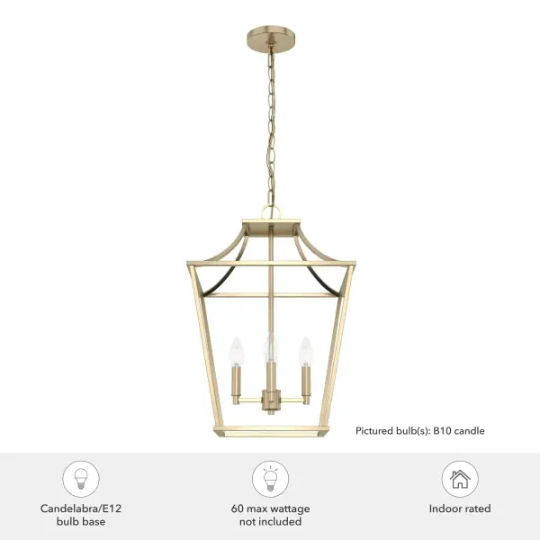 Laurel Ridge Four Light Pendant in Natural Black Iron - Image 8