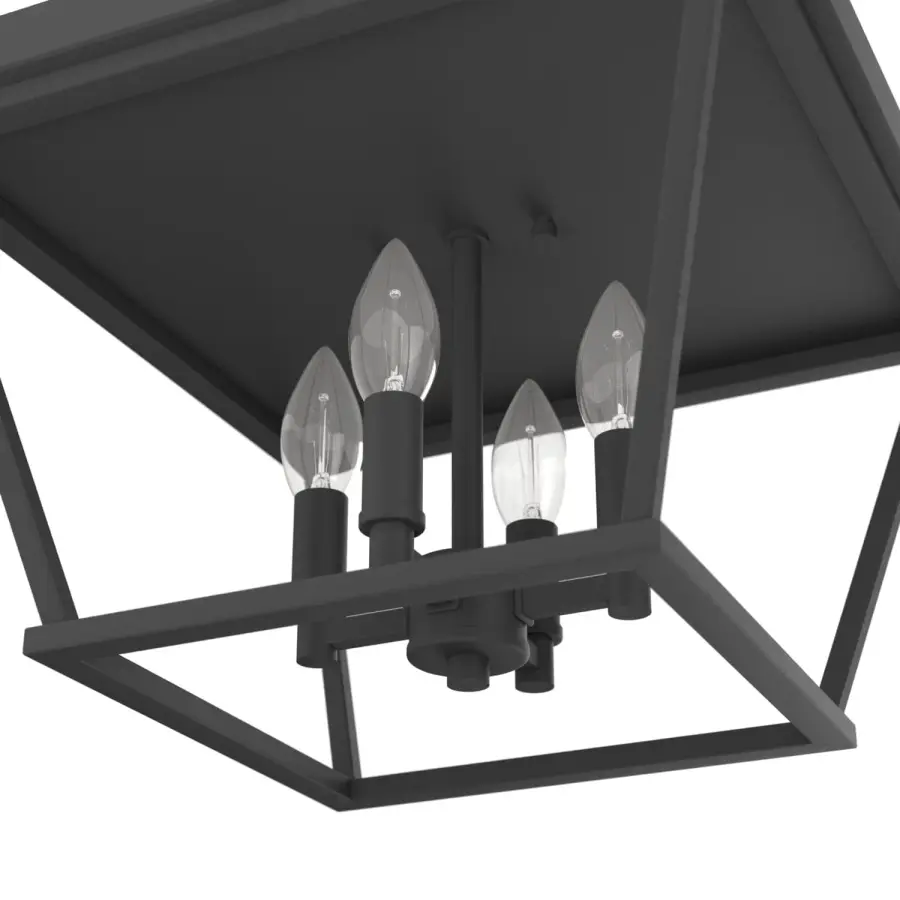 Laurel Ridge Four Light Flush Mount in Alturas Gold - Image 13
