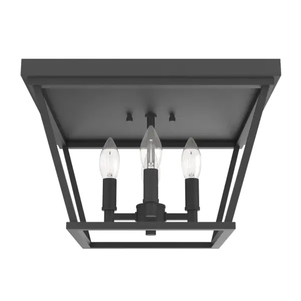 Laurel Ridge Four Light Flush Mount in Alturas Gold - Image 10