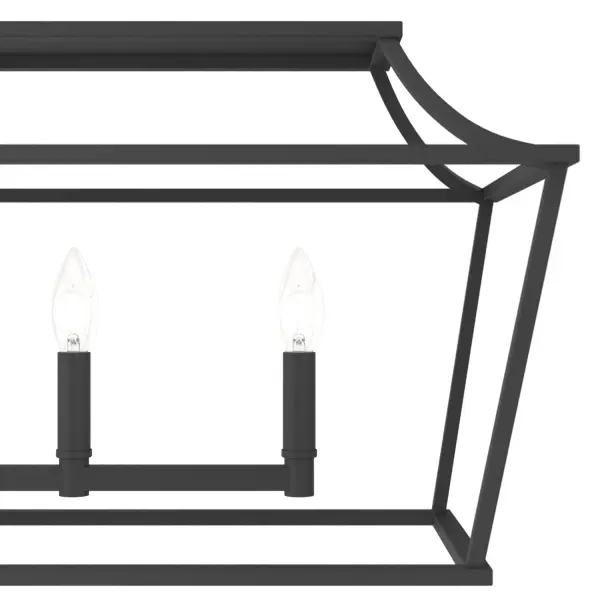 Laurel Ridge 6-Light Linear Chandelier in Brushed Nickel - Image 25