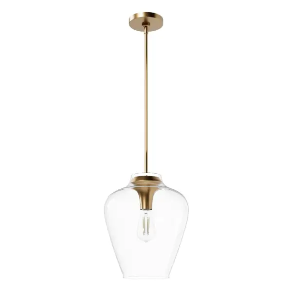 Vidria One Light Pendant in Brushed Nickel - Image 17