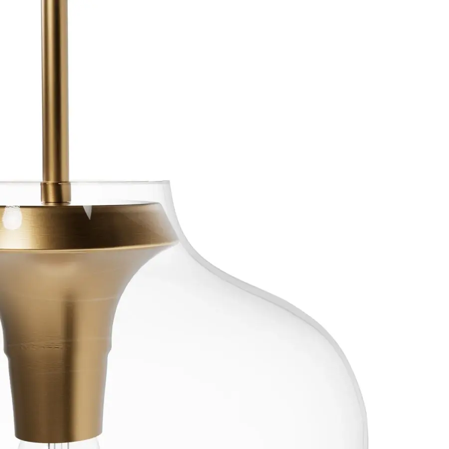 Vidria One Light Pendant in Brushed Nickel - Image 21