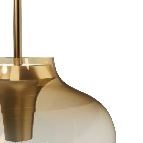 Vidria One Light Pendant in Brushed Nickel - Image 22