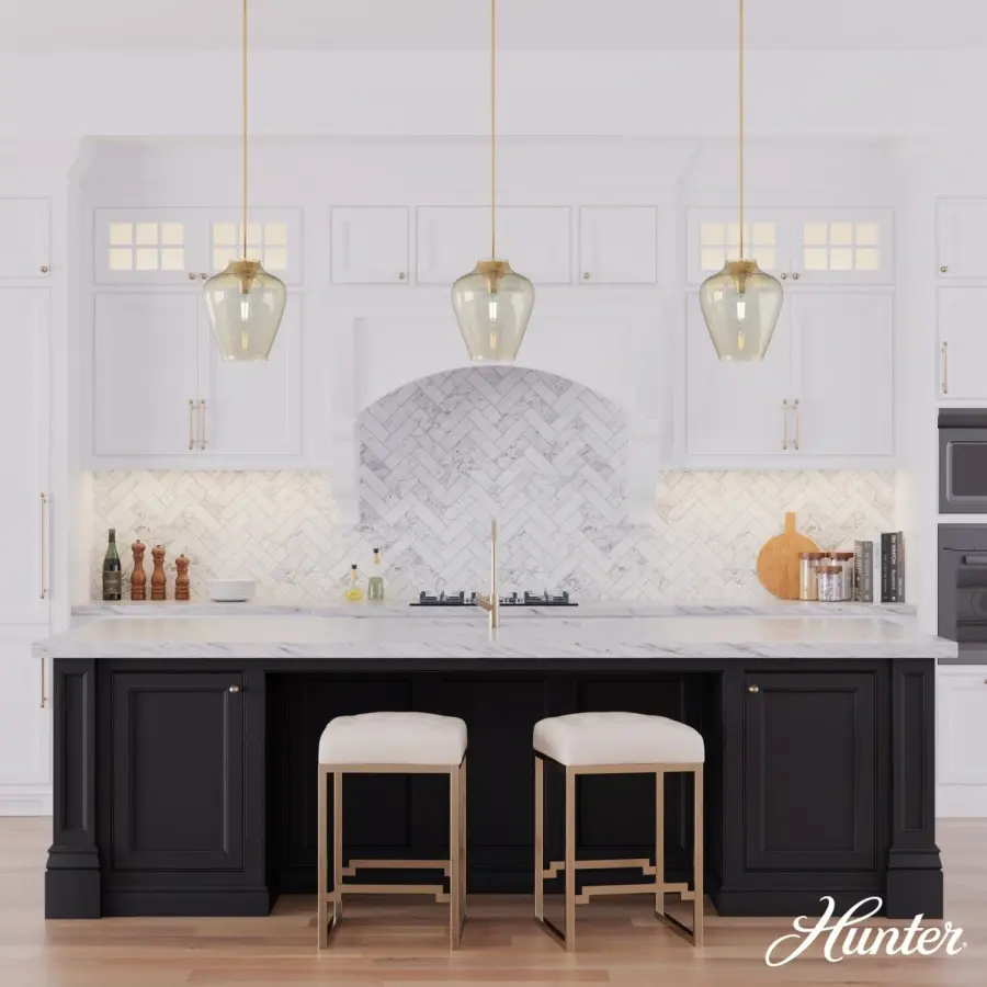 Vidria One Light Pendant in Brushed Nickel - Image 5