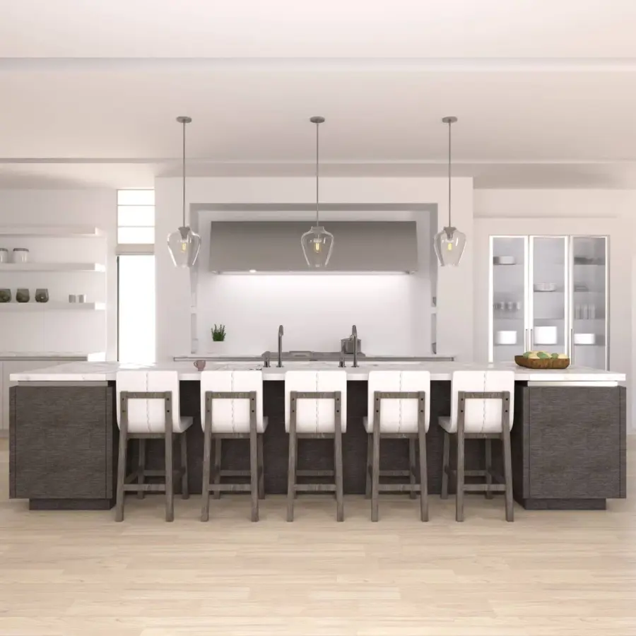 Vidria One Light Pendant in Brushed Nickel - Image 6