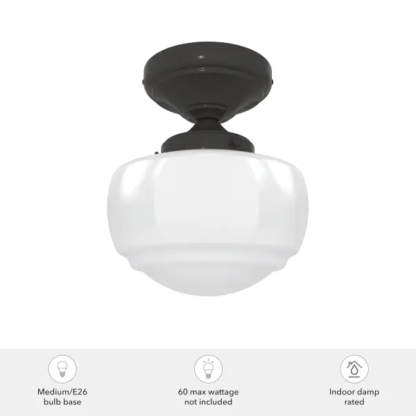 Saddle Creek One Light Flush Mount in Alturas Gold - Image 6