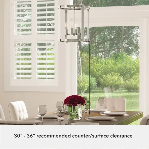 Astwood 4-Light Chandelier in Matte Black - Image 18