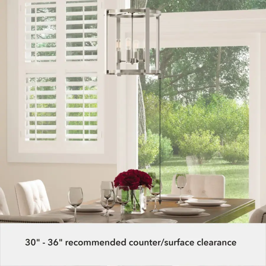 Astwood 4-Light Chandelier in Matte Black - Image 18