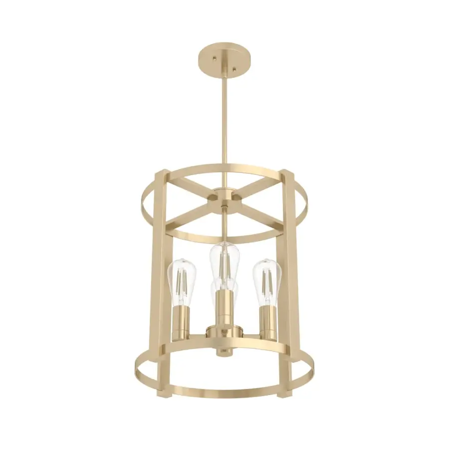 Astwood 4-Light Chandelier in Matte Black - Image 27