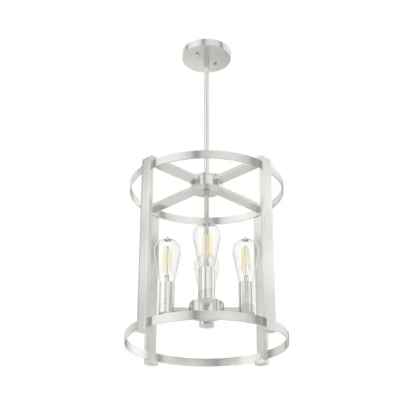 Astwood 4-Light Chandelier in Matte Black - Image 28