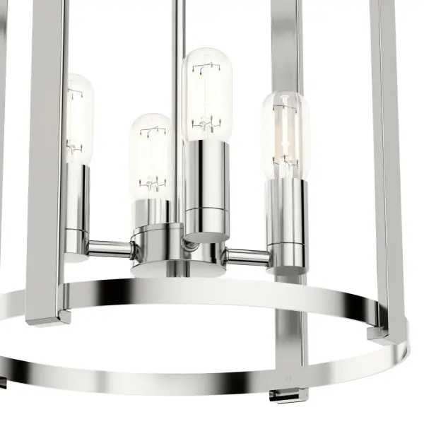 Astwood 4-Light Chandelier in Matte Black - Image 31