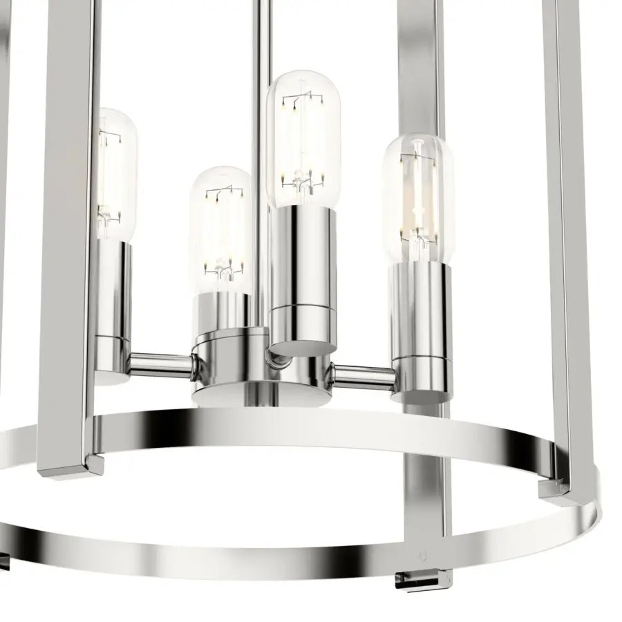 Astwood 4-Light Chandelier in Matte Black - Image 31
