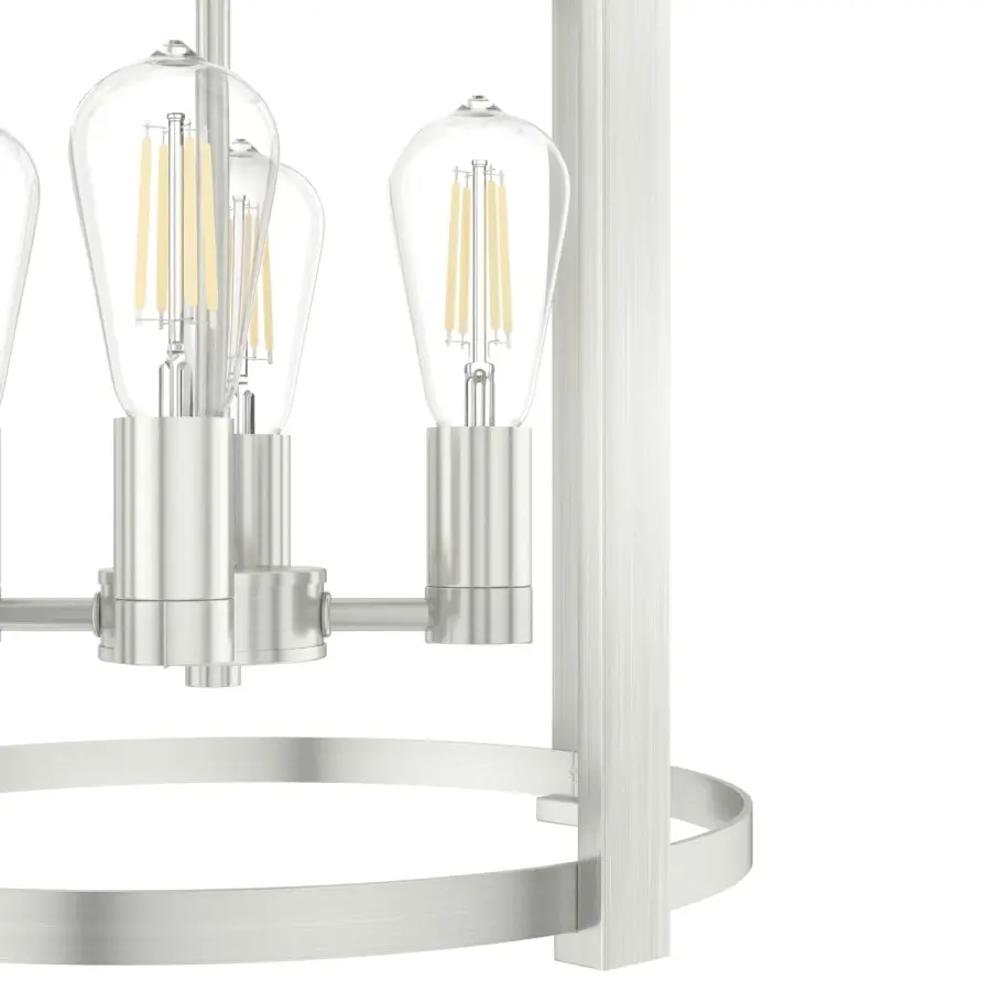 Astwood 4-Light Chandelier in Matte Black - Image 33