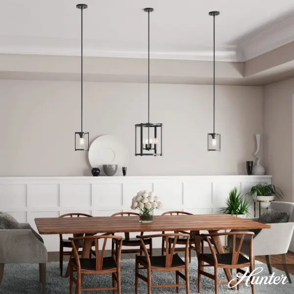 Astwood 4-Light Chandelier in Matte Black - Image 5