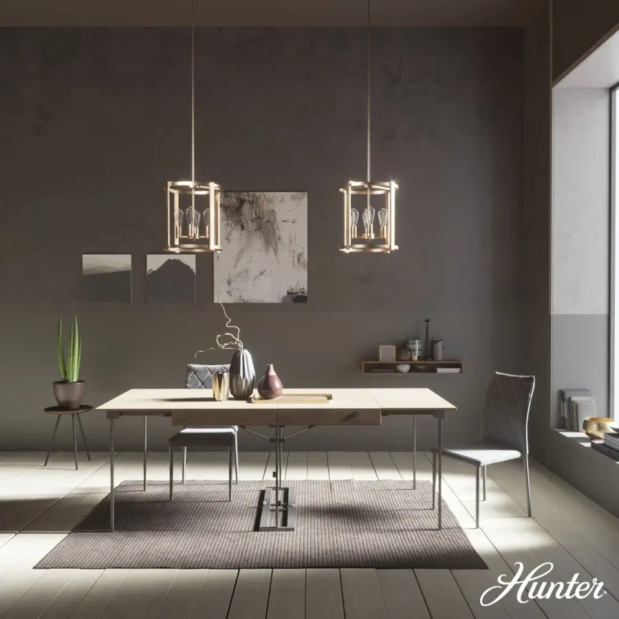 Astwood 4-Light Chandelier in Matte Black - Image 7