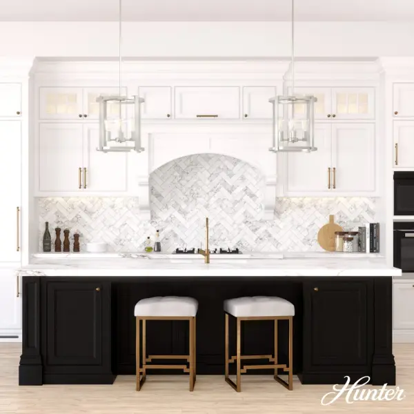 Astwood 4-Light Chandelier in Matte Black - Image 8